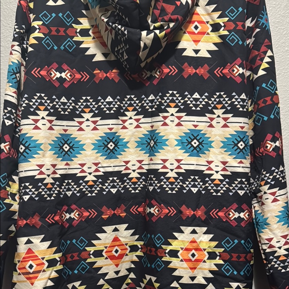 Aztec Patterned Women's Jacket - image 3